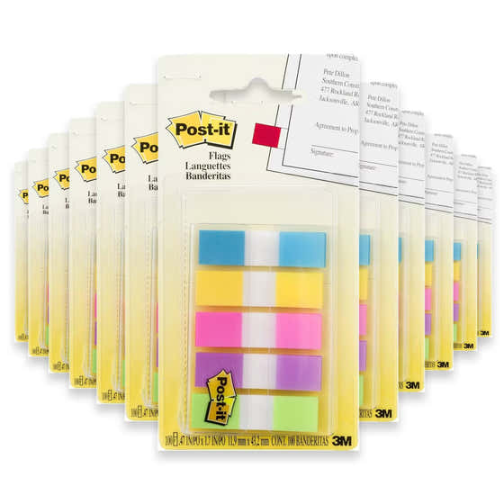 Post-it Flags to Go, 100ct - 24 Pack | Post It - Packing &amp; Shipping Supplies