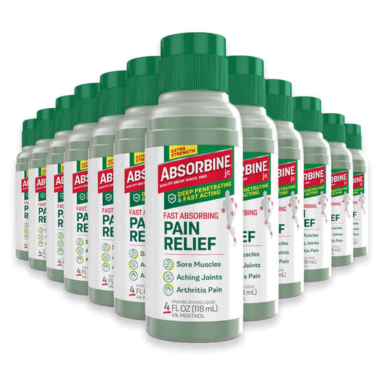 Absorbine Jr. Original Pain Relief Liquid - 4 oz - 12 Pack | Absorbine Jr. - New Arrivals