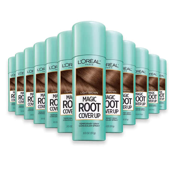 L’Oréal Magic Root Cover Up Spray Light Brown – 2 oz – 12 Pack | L'oreal - Hair Color
