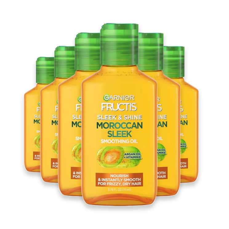 Garnier Fructis Moroccan Sleek Oil Treatment – 3.75 Fl Oz – 6 Pack | Garnier - Pre Order