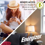 Energizer Connect Smart Wi-Fi Indoor Plug, 2 pk.