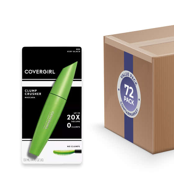 CoverGirl Clump Crusher Waterproof Mascara 800 - 72 Pack | Covergirl - Covergirl