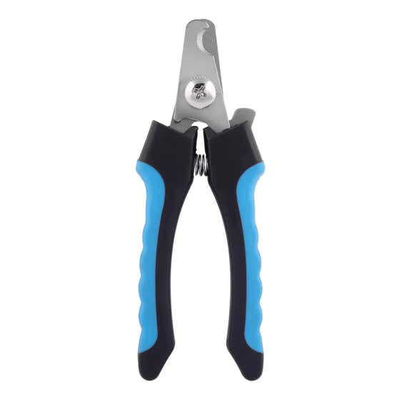 Pet Nail Clipper for Dogs &amp; Cats with Safety Guard, Blue &amp; Black | Amazon - Pet Supplies