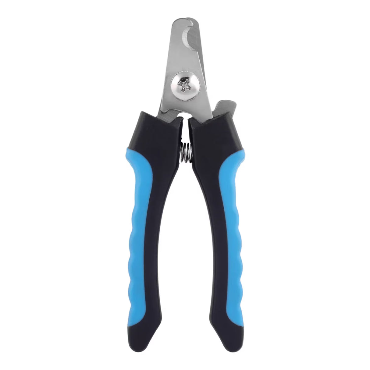 Pet Nail Clipper for Dogs & Cats with Safety Guard, Blue & Black