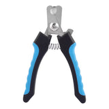 Pet Nail Clipper for Dogs & Cats with Safety Guard, Blue & Black