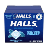 HALLS Relief Mentho-Lyptus Cough Drops Sticks – 9 Ct – 480 Pack