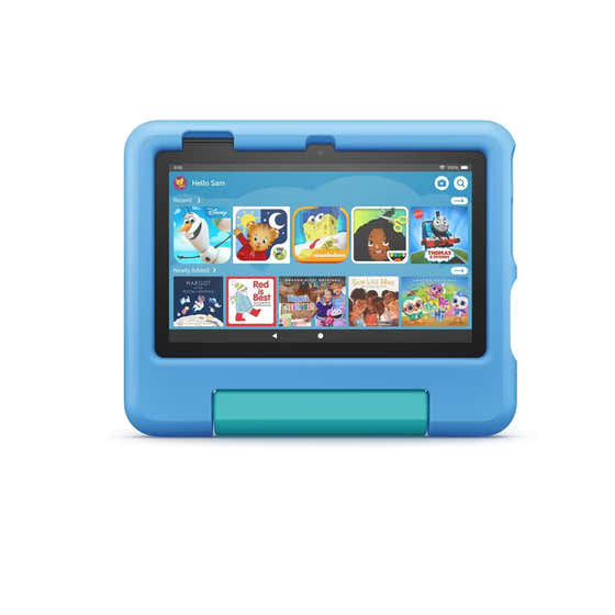 Amazon Fire 7 Kids Tablet (2024 Release), 16GB, Blue | Amazon - Toys &amp; Games