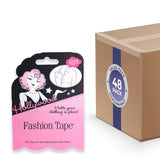 Hollywood Fashion Secrets - Fashion Tape, 18 Strips - 1 Ct Each - 48 Pack