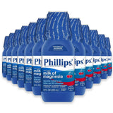 Phillips’ Milk of Magnesia Liquid Laxative Wild Cherry – 12 oz – 12 Pack