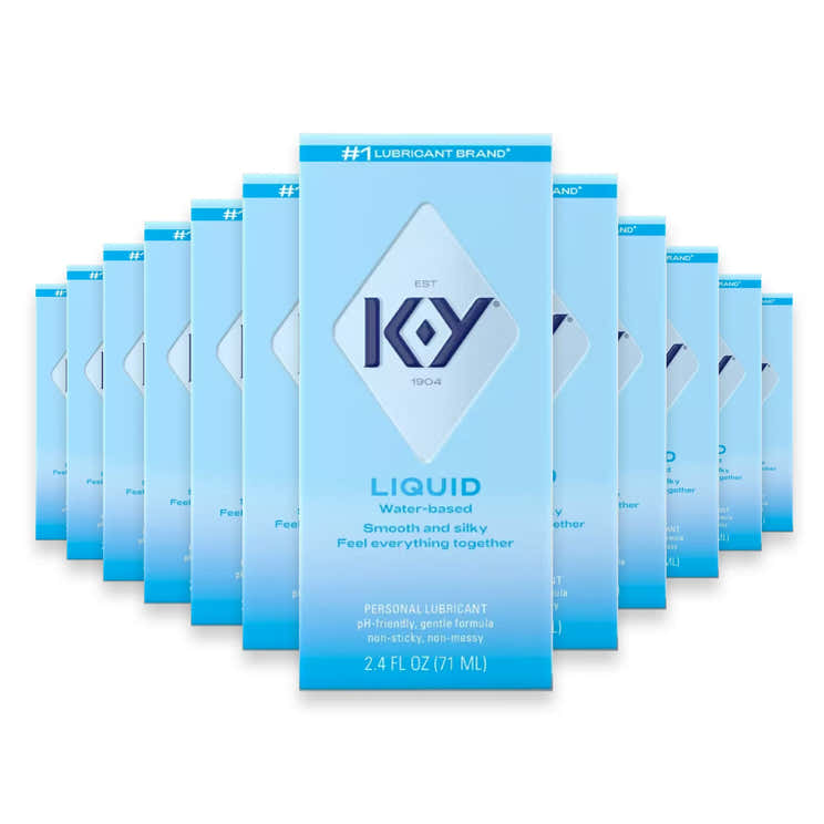 K-Y Liquid Personal Lubricant – 2.4 Fl Oz – 24 Pack | K-Y - Pre Order