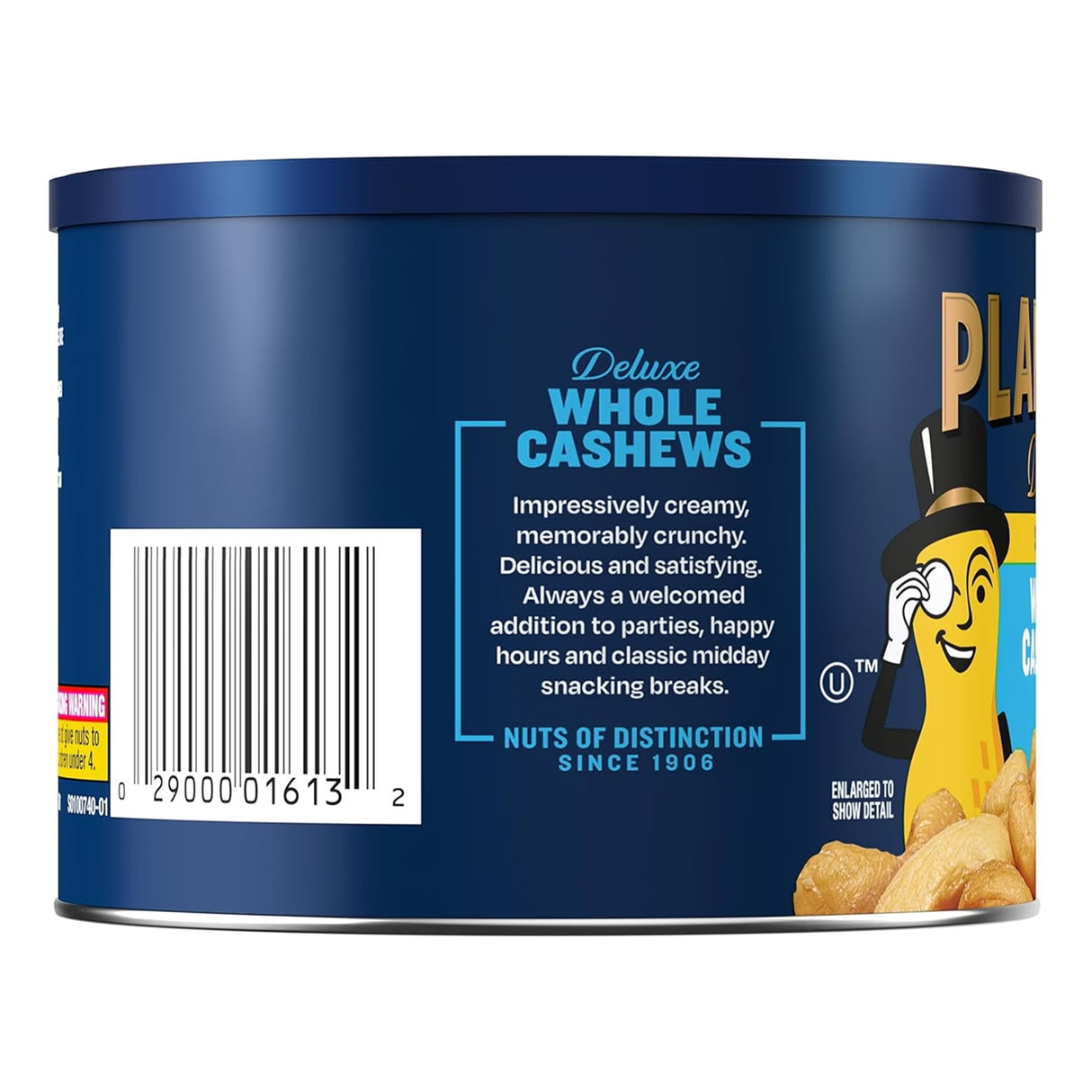 Planters Deluxe Cashews 8.5 oz - 12 Pack