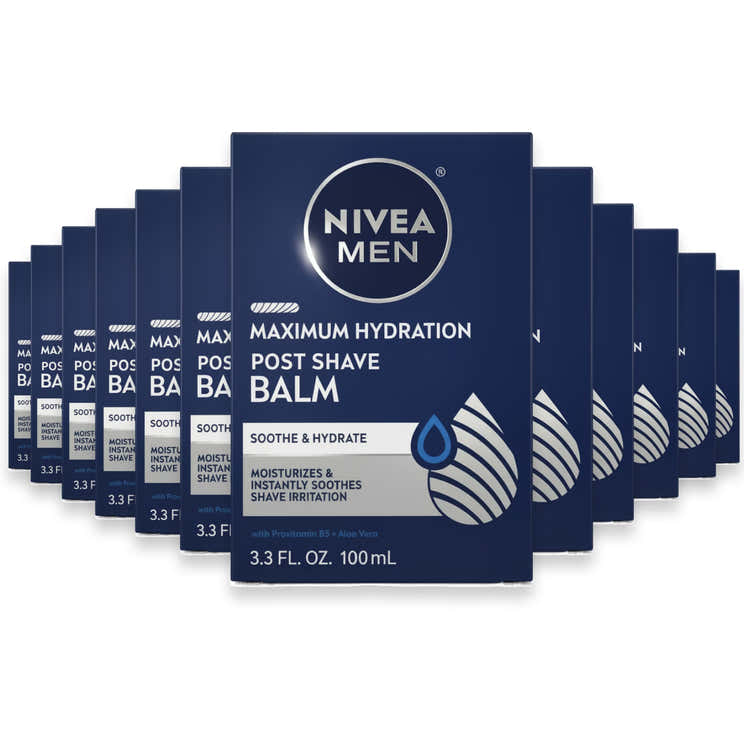 Nivea - For Men Moisturizing Post Shave Balm - 3.3 oz - 12 Pack | Nivea - Pre Order