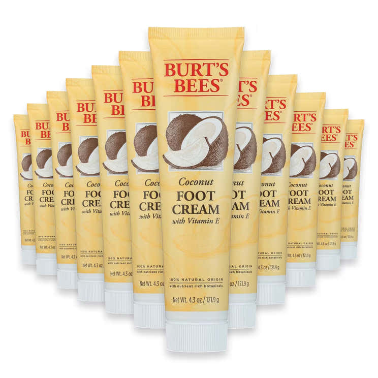 Burt's Bees Coconut Foot Cream for Dry Feet - 4.3 oz - 18 Pack | Contarmarket - Pre Order