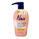 Nair Hair Remover Shower Power Max Argan Oil 13 oz - 12 Pack