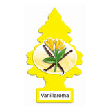 Little Trees Solid Air Freshener, Vanillaroma – 8 Ct – 96 Pack