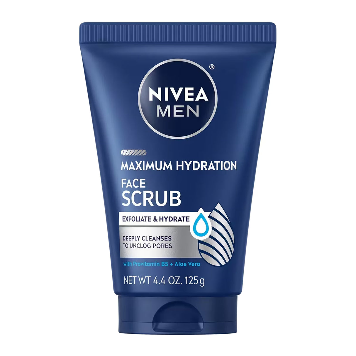 NIVEA MEN Deep Cleaning Face Scrub – 4.4 Oz – 12 Pack