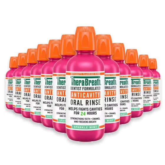 TheraBreath Healthy Smile Sparkle Rinse – 16 oz – 12 Pack | TheraBreath - New Arrivals