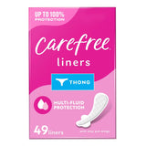 Carefree Unwrapped Unscented Panty Liners - 49 Ct - 12 Pack
