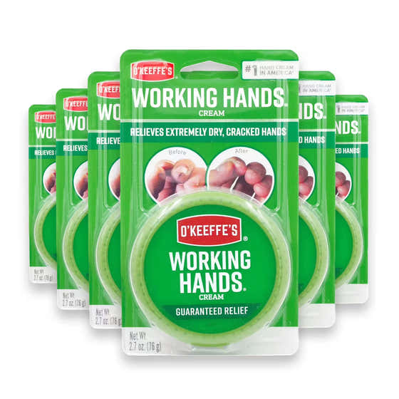 O&#39;Keeffe&#39;s - Working Hands Moisturizing Hand Cream - 2.7 Oz - 6 Pack | O&#39;Keeffe&#39;s - Wholesale
