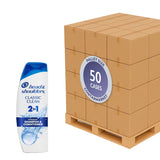 Head & Shoulders 2-in-1 Shampoo + Conditioner Classic Clean – 12.5 oz – 6 Pack - 50 cases pallet