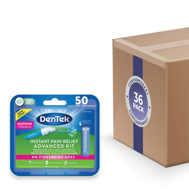 DenTek Adult Relief 50 TRT 1CT - 36 Pack | DenTek - Pre Order