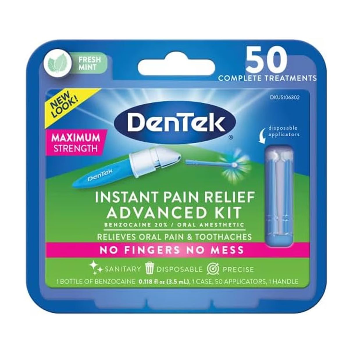 DenTek Adult Relief 50 TRT 1CT - 36 Pack
