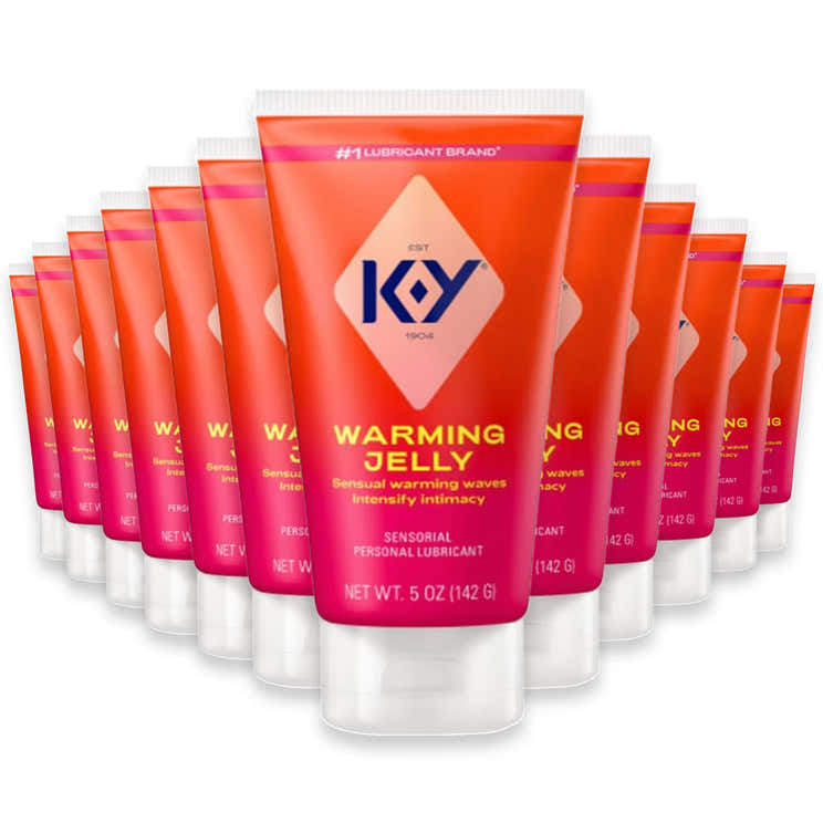 K-Y Warming Jelly Personal Lubricant 5 oz - 24 Pack | K-Y - Pre Order
