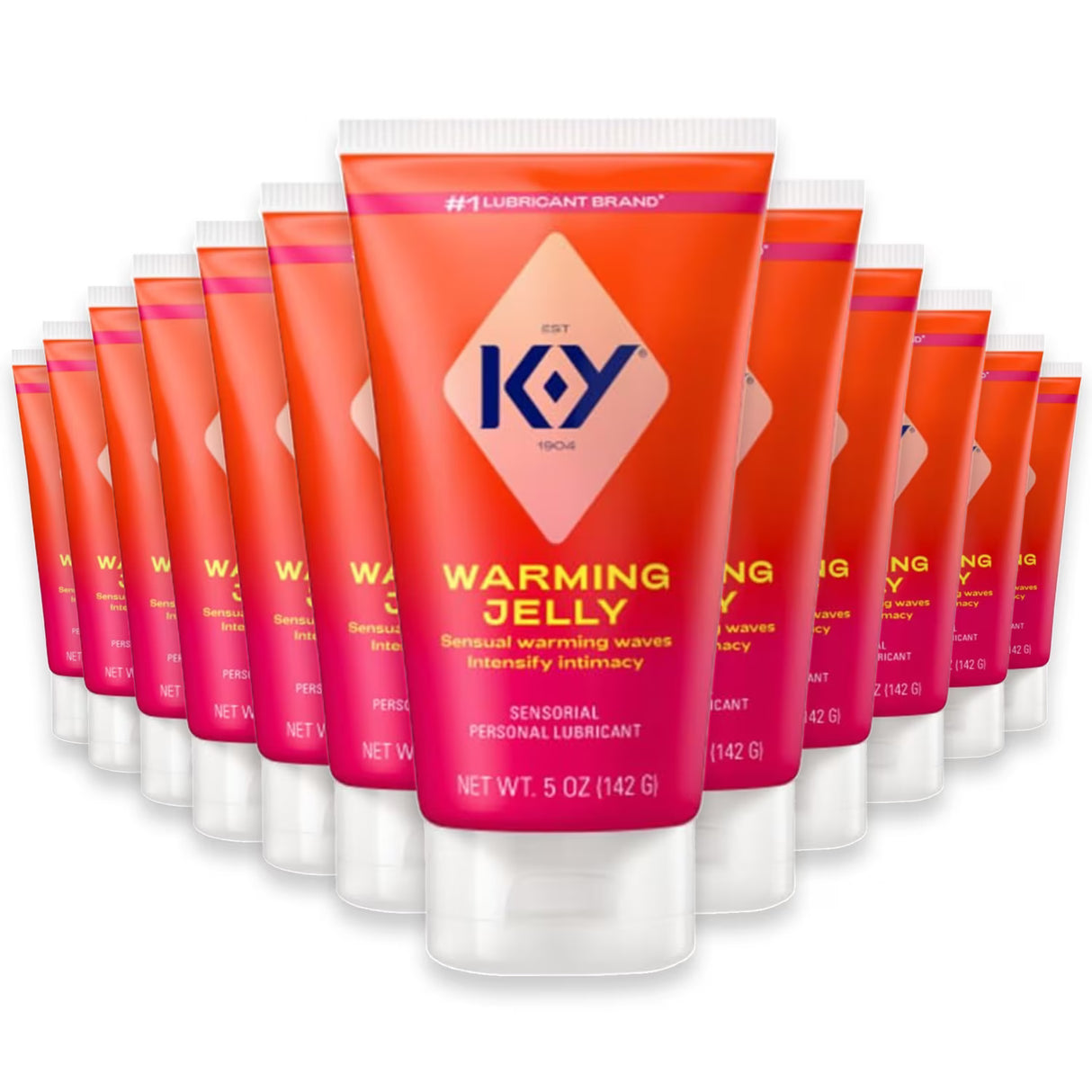 K-Y Warming Jelly Personal Lubricant 5 oz - 24 Pack