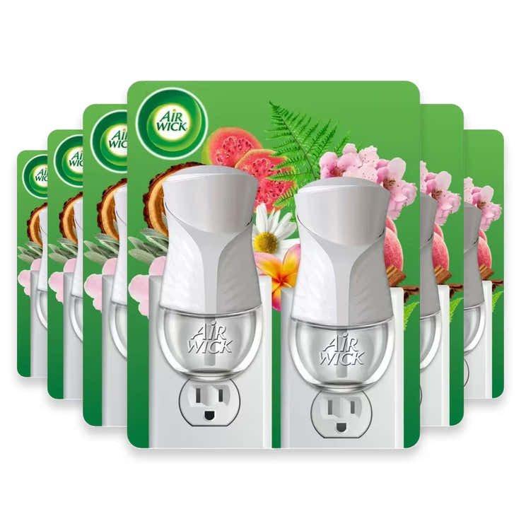 Air Wick Scented Oil Warmer Plug-In Gadget – 2 ct - 6 Pack | Air Wick - Pre Order
