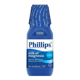 Phillips' Milk of Magnesia Liquid Laxative Original 12 oz – 12 Pack