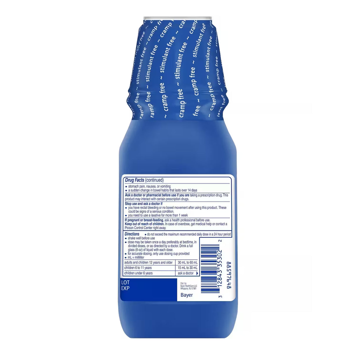 Phillips' Milk of Magnesia Liquid Laxative Original 12 oz – 12 Pack