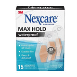 Nexcare Max Hold Waterproof Assorted Bandages – 15 Ct – 24 Pack