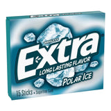 Wrigley's Extra Polar Ice Chewing Gum – 15 Pieces – 120 Pack