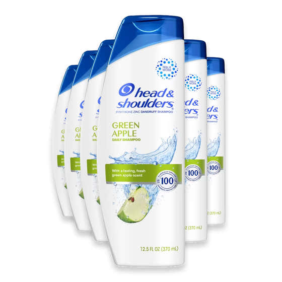 Head &amp; Shoulders Green Apple Anti-Dandruff Shampoo - 12.5 oz - 6 Pack | Head &amp; Shoulders - Head &amp; Shoulders