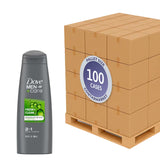 Dove Men+Care Fresh & Clean 2-in-1 Shampoo + Conditioner – 12 fl oz – 6 Pack - 100 cases pallet
