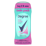 Degree - Women, Antiperspirant Deodorant, Sheer Powder, Twin Pack - 5.2 Oz - 6 Pack