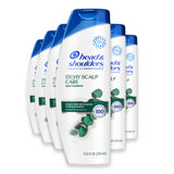Head & Shoulders Itchy Scalp Care Dandruff Shampoo with Eucalyptus Mint Scent - 12.5 oz - 6 Pack