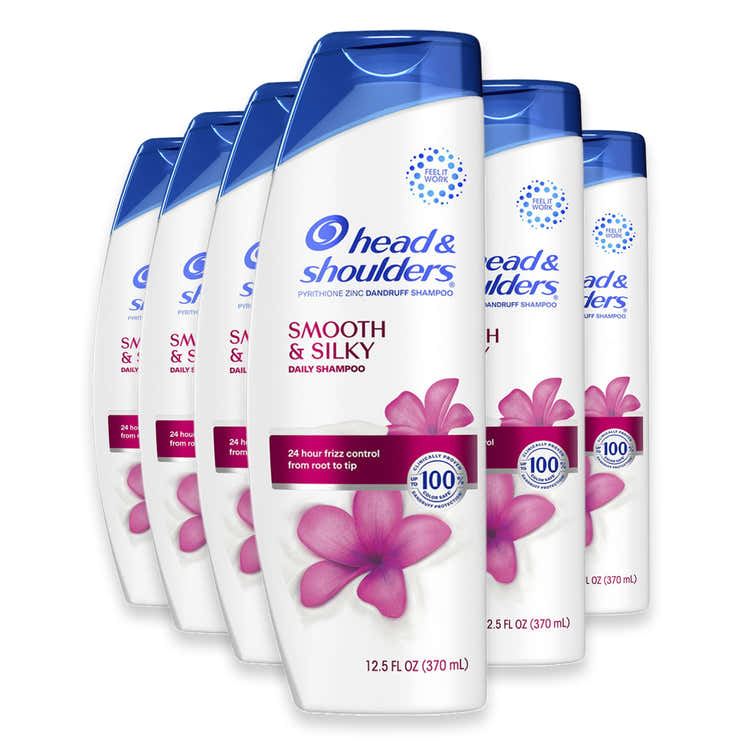 Head &amp; Shoulders Dandruff Shampoo, Smooth and Silky, 12.5 oz - 6 Pack | Head &amp; Shoulders - Pre Order