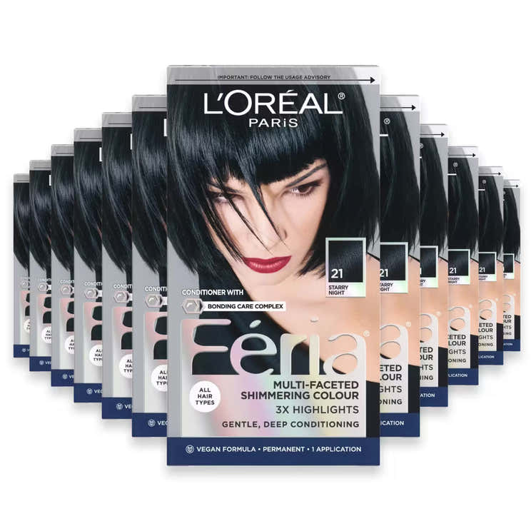 L’Oréal Paris Feria Permanent Hair Color – #21 Starry Night – 12 Pack | L'oreal - Pre Order