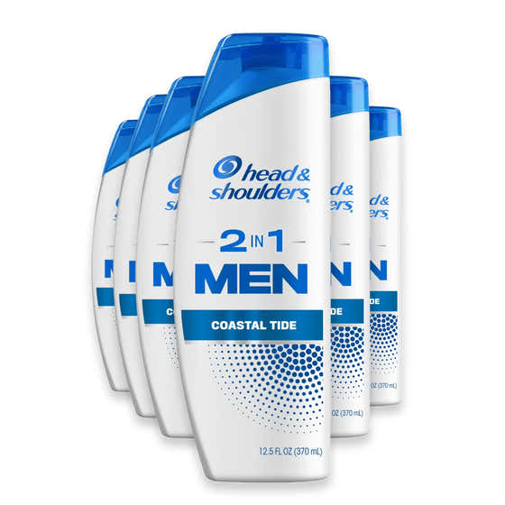 Head &amp; Shoulders Men Coastal Tide 2-in-1 Shampoo - 12.5 oz - 6 Pack | Head &amp; Shoulders - Head &amp; Shoulders