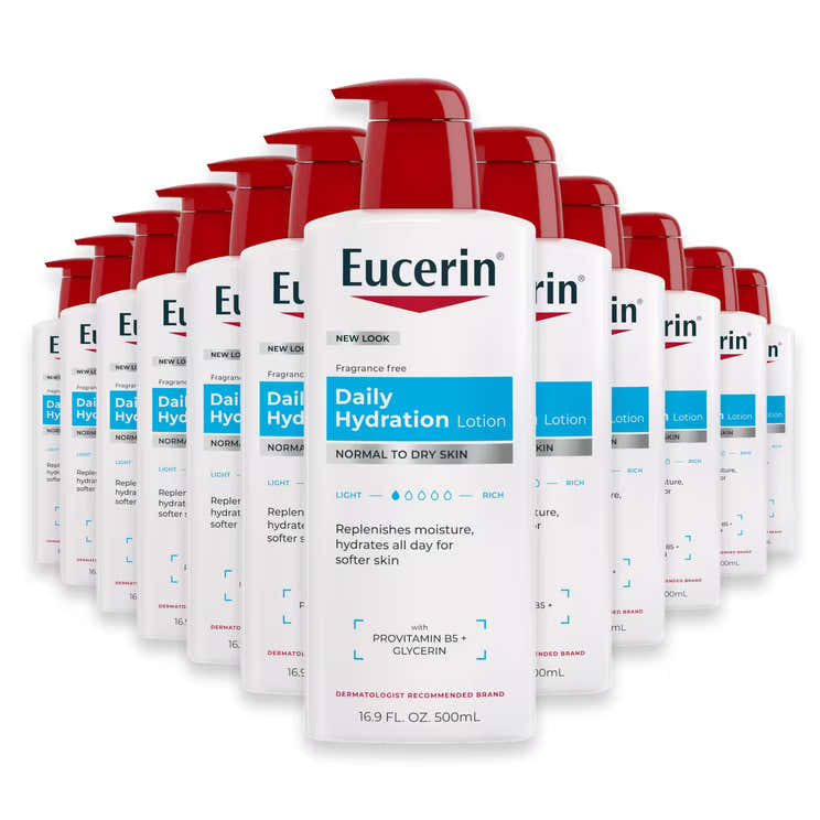 Eucerin Replenishing Moisturizing Lotion – 16.9 oz – 12 Pack | Eucerin - Pre Order