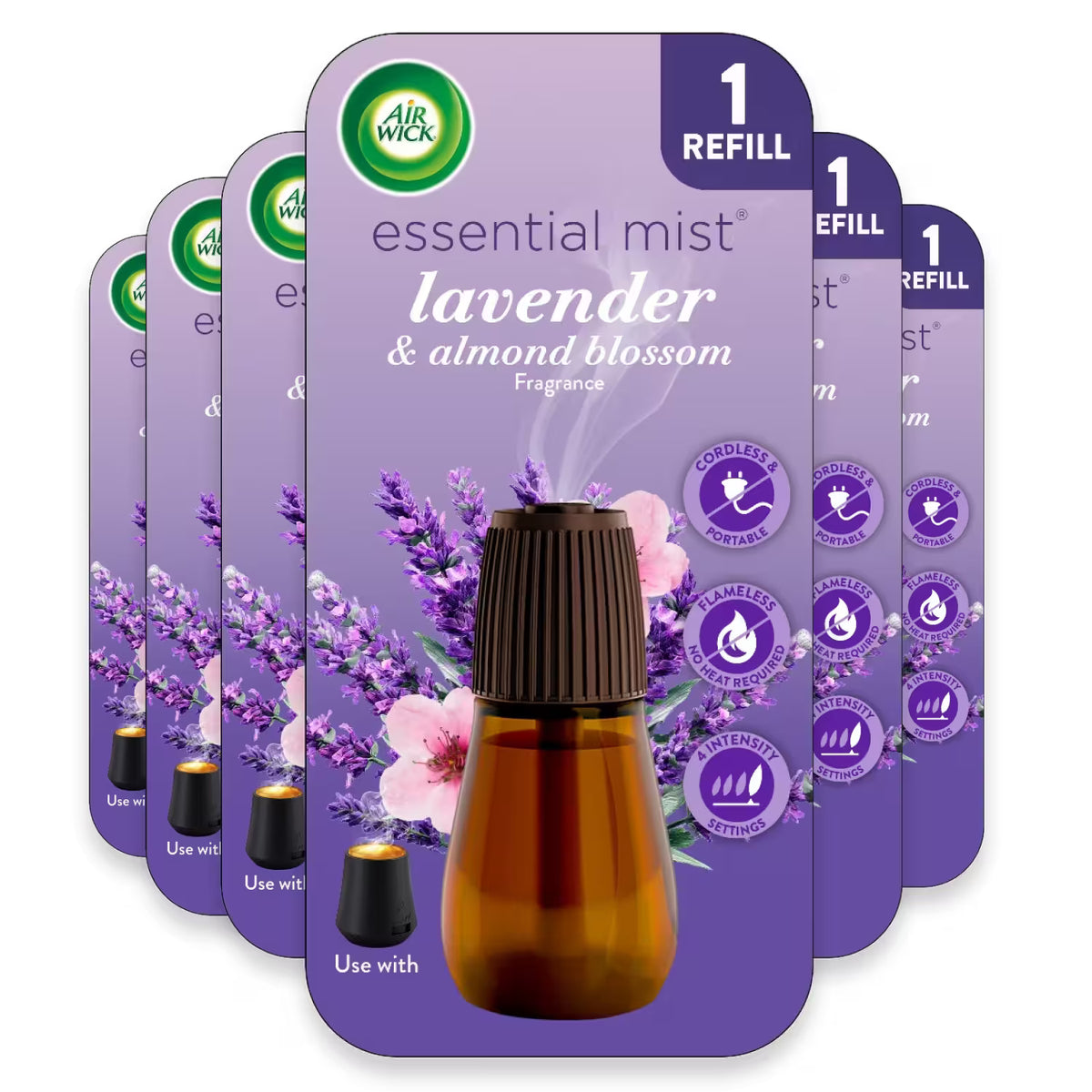 Air Wick Essential Mist Lavender & Almond Blossom Refill 0.67 oz