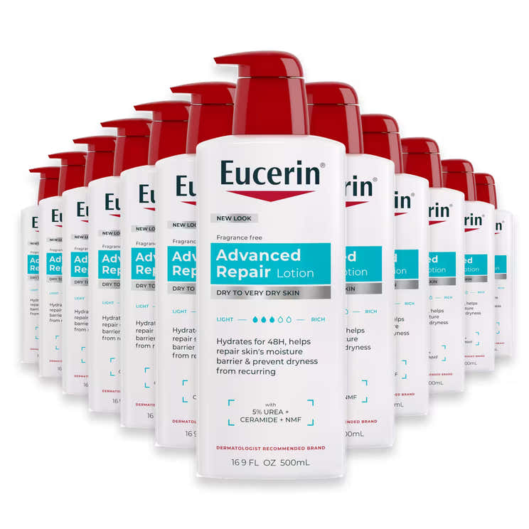 Eucerin Advanced Repair Body Lotion – 16.9 oz – 12 Pack | Eucerin - Pre Order