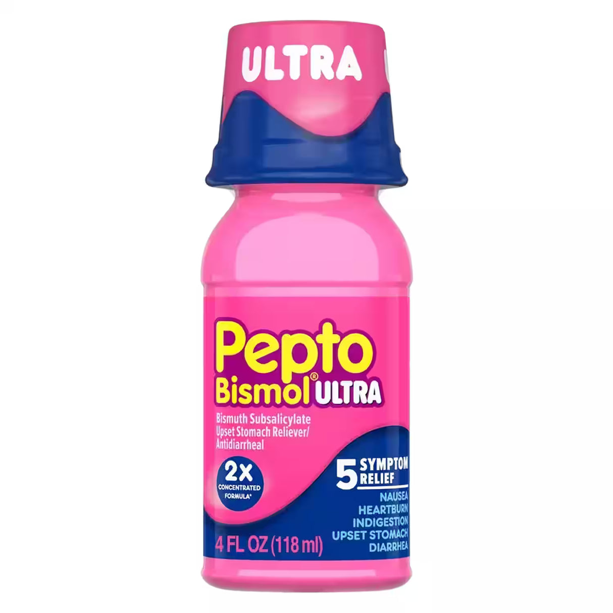 Pepto Bismol Ultra Strength - 4 fl oz - 12 Pack