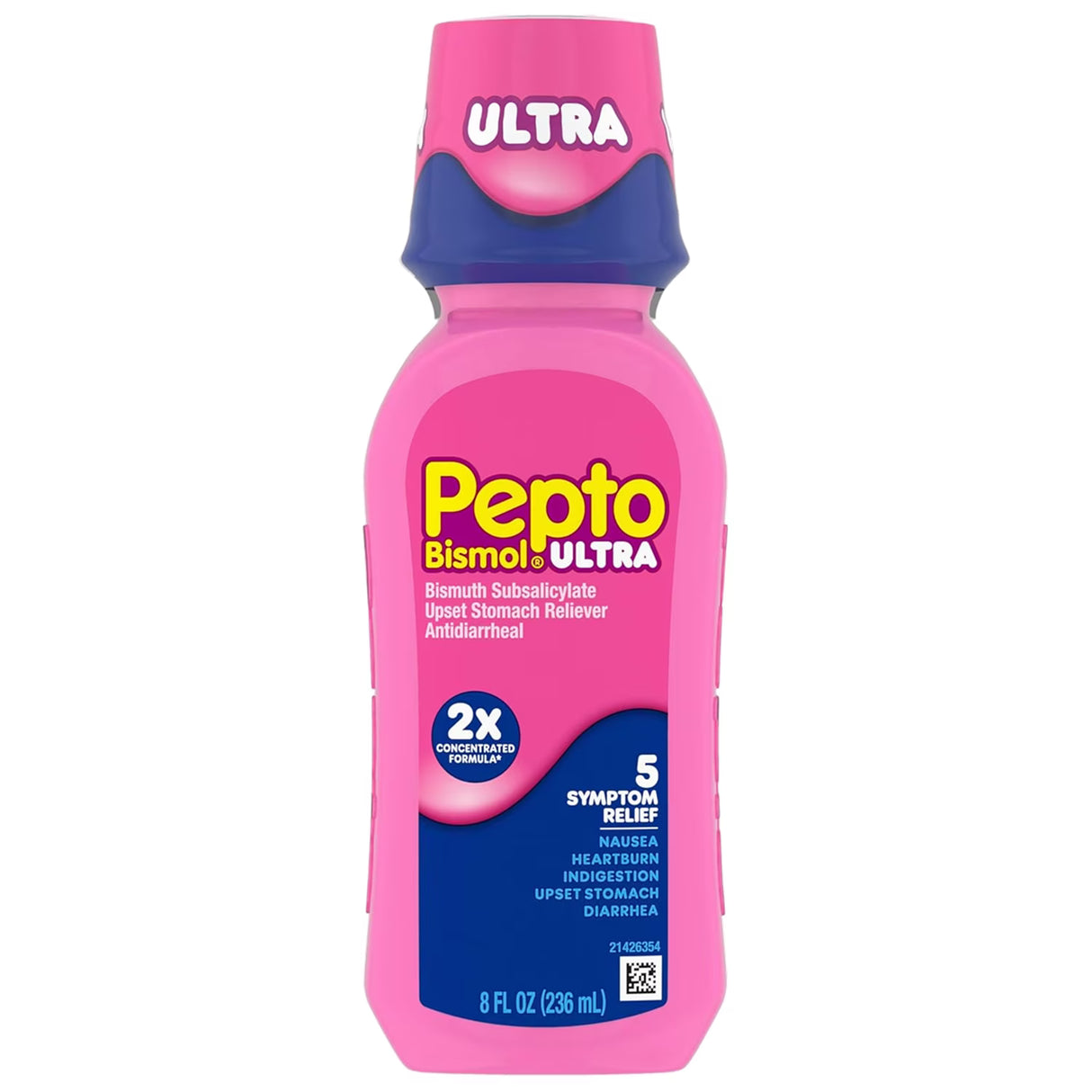 Pepto-Bismol Maximum Strength Liquid Digestive Support - 8 fl oz - 12 Pack