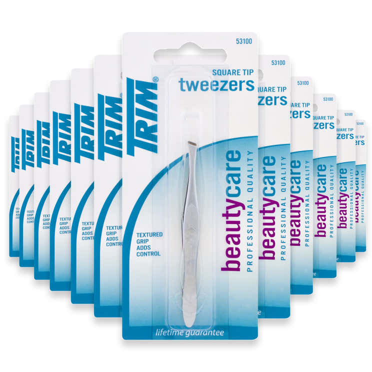 TRIM Square Tweezers - 144 Pack | Trim - Pre Order