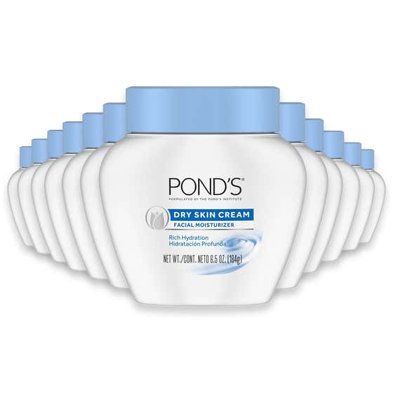 POND’S Dry Skin Cream Rich Facial Moisturizer 6.5 oz - 24 Pack | Pond`s - Personal Care