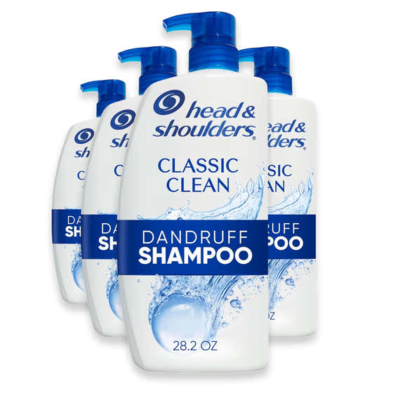 Head &amp; Shoulders Classic Clean Anti-Dandruff Shampoo - 28.2 oz - 4 Pack | Head &amp; Shoulders - Head &amp; Shoulders