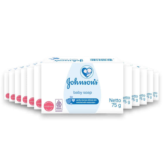 Johnson&#39;s - Baby Soap -75 mg Each - 32 Pack | Johnson &amp; Johnson - Health &amp; Beauty - Wholesale