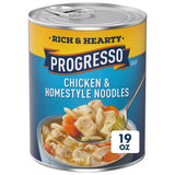 Progresso Soup Rich & Hearty Chicken Noodles – 19 fl oz – 12 Pack - 25 cases pallet